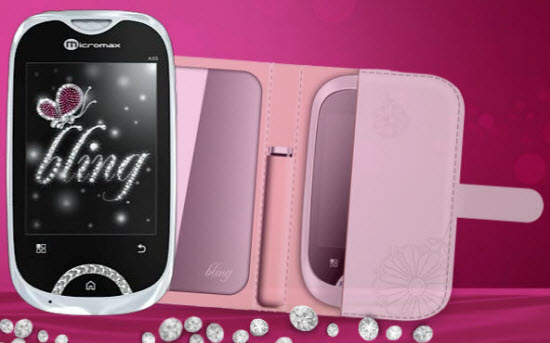 pink micromax bling 2